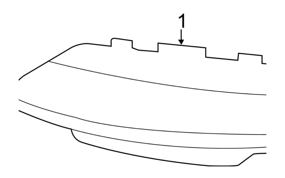 Mercedes Daytime Running Light - Front Passenger Right 2169060100